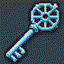 The Master Key of Thievery in retro gaming inspired style