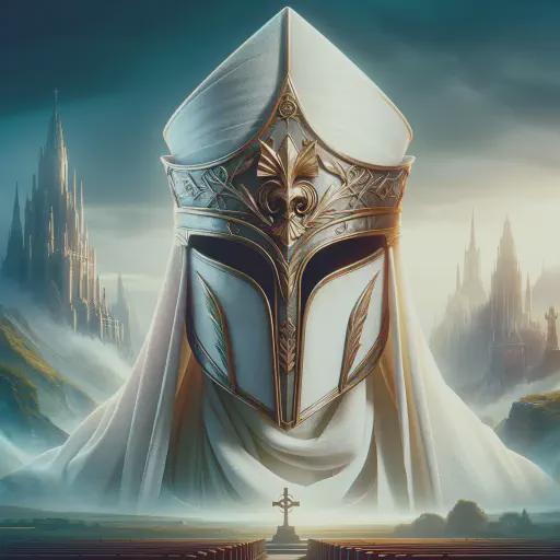 The Mitre of Holiness in fantasy movie style
