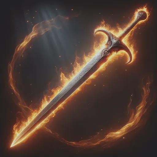 Fire Brand in fantasy movie style