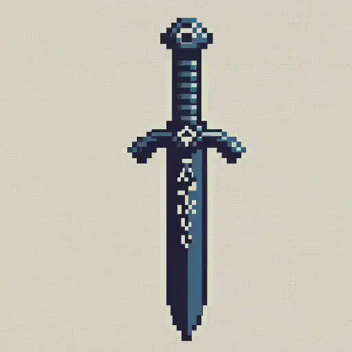 Magicbane in retro gaming inspired style