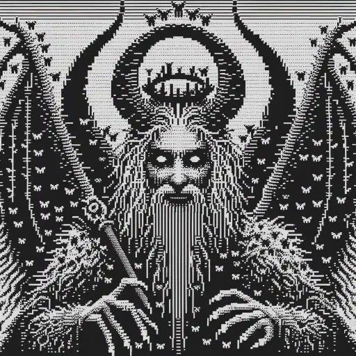 Baalzebub in retro gaming inspired style