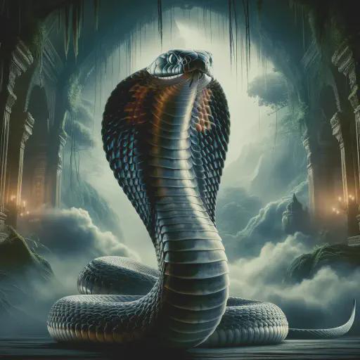 cobra in fantasy movie style