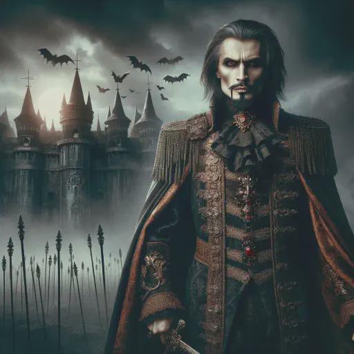 Vlad the Impaler in fantasy movie style