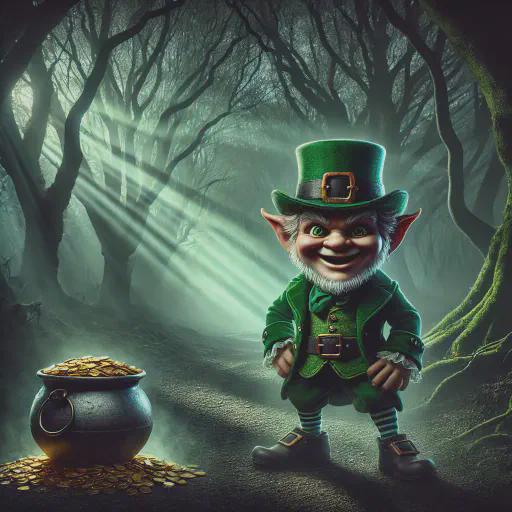 leprechaun in fantasy movie style