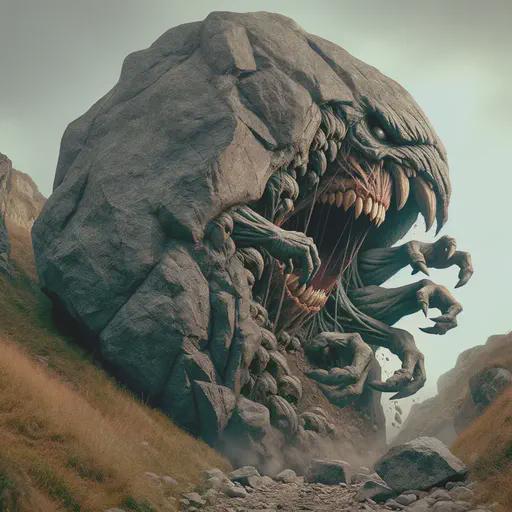 giant mimic in fantasy movie style