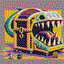 large mimic in retro gaming inspired style